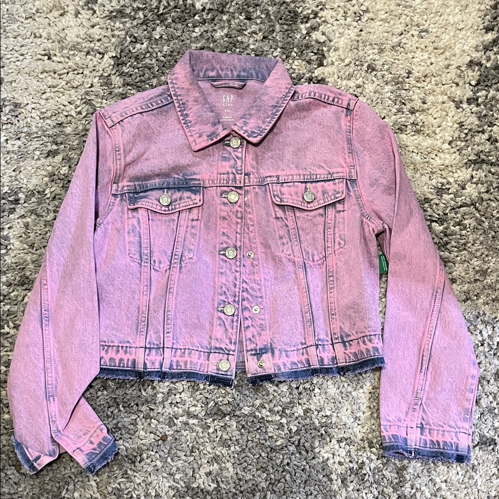 GAP Kids Pink Jean Jacket